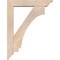 Ekena Millwork Imperial Traditional Smooth Bracket w/ Offset Brace, Douglas Fir, 5 1/2"W x 26"D x 34"H BKT0604X26X34IMP01SDF - alternate 2